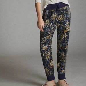 Anthropologie Callie floral joggers